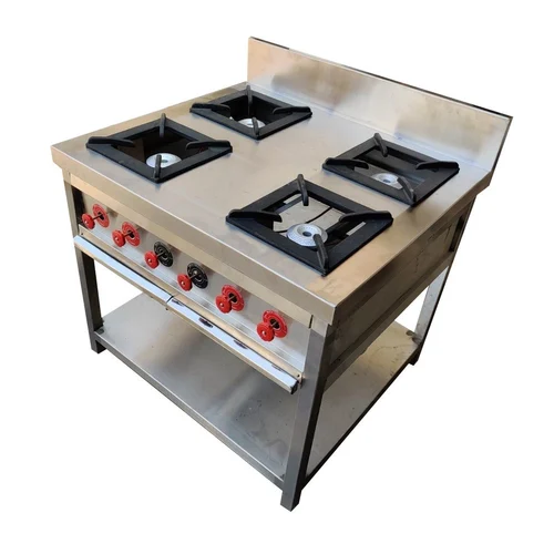Four Burner Range - Commercial Kitchen Equipment