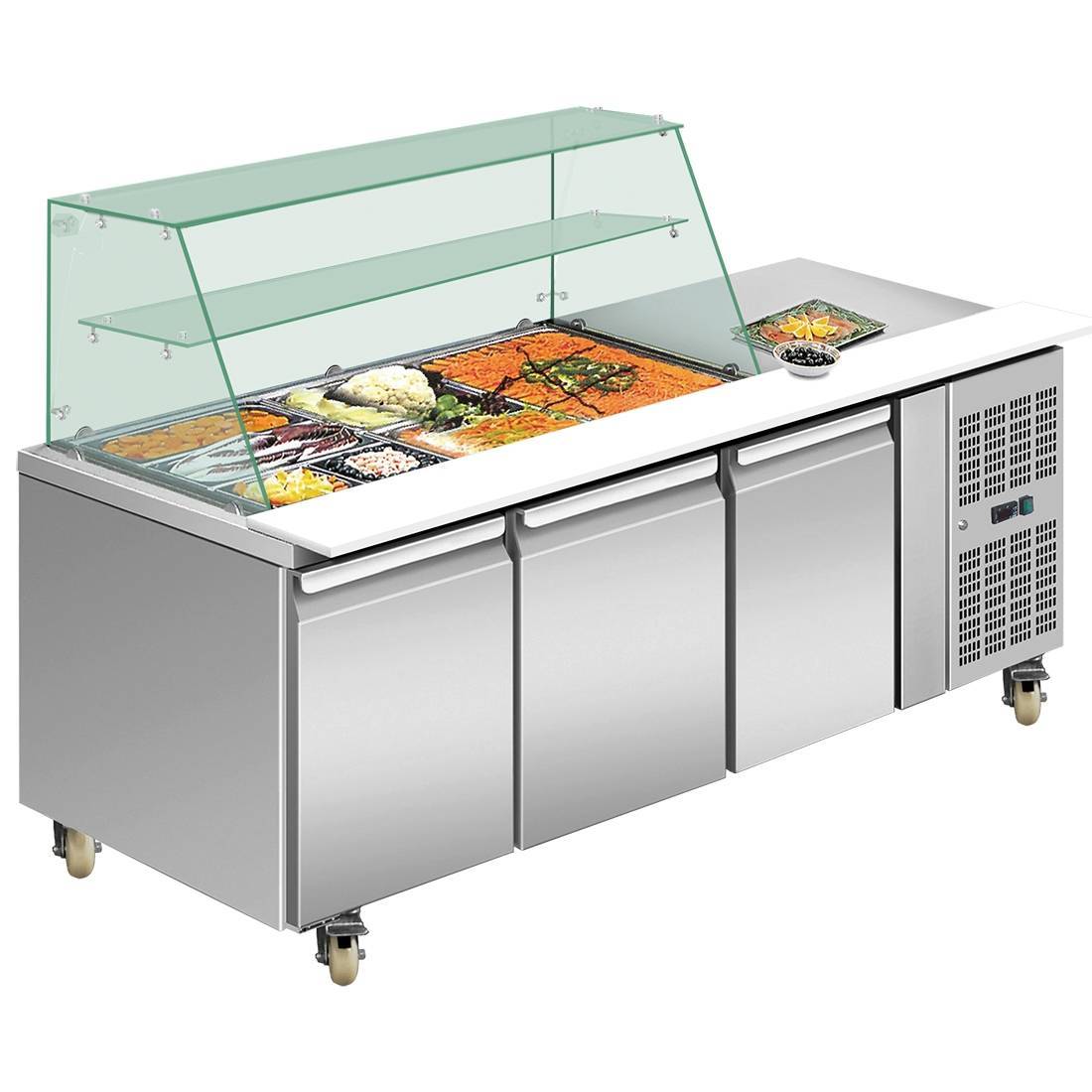 Salar Bar Refrigerator for hotels, restaurants, and commercial kitchens